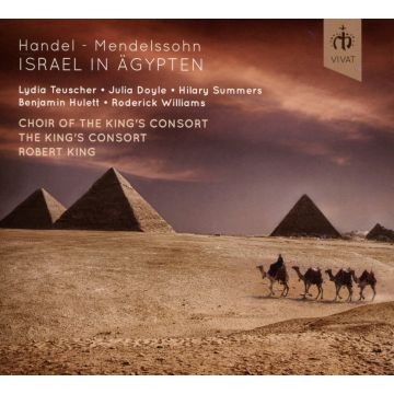 KING'S CONSORT / KING,ROBERT - HANDEL: ISRAEL IN AGYPTEN
