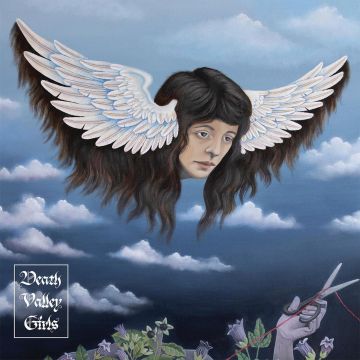 DEATH VALLEY GIRLS - SISTERS OF THE MOON B/W FIRE & BRIMSTONE (TRANSPARENT RED VINYL)