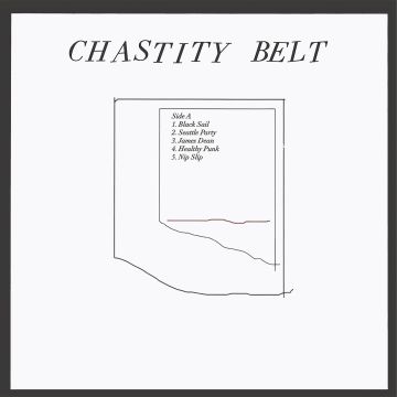 CHASTITY BELT - NO REGRETS (10TH ANNIVERSARY EDITION/BLACK & WHITE SWIRL VINYL)