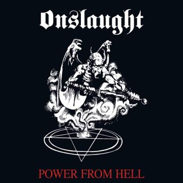 ONSLAUGHT - POWER FROM HELL (WHITE/RED SPLATTER VINYL)