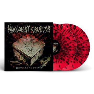 MALEVOLENT CREATION - RETROSPECTIVE (RED & BLACK SPLATTER VINYL)