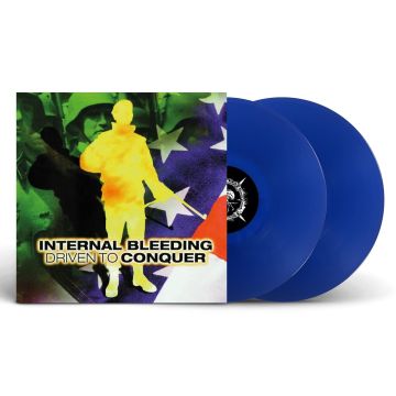 INTERNAL BLEEDING - DRIVEN TO CONQUER (TRANSPARENT BLUE VINYL)