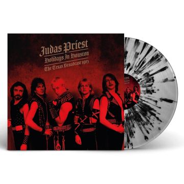 JUDAS PRIEST - HOLIDAYS IN HOUSTON (CLEAR & BLACK SPLATTER VINYL)