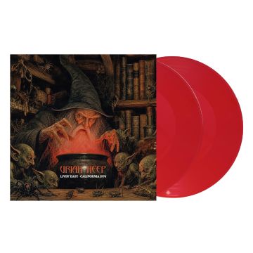 URIAH HEEP - LIVIN EASY - CALIFORNIA 1974 (RED VINYL)