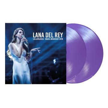 LANA DEL REY - LOLLAPALOOZA - BRAZIL BROADCAST 2018 (PURPLE VINYL)