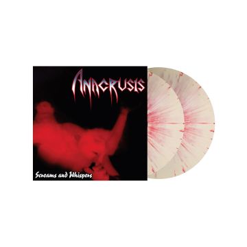 ANACRUSIS - SCREAMS & WHISPERS (WHITE W/RED SPLATTER VINYL)