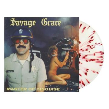 SAVAGE GRACE - MASTER OF DISGUISE (CLEAR W/RED SPLATTER VINYL)