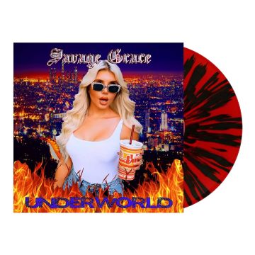 SAVAGE GRACE - UNDERWORLD (RED W/BLACK SPLATTER VINYL)