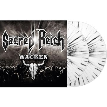SACRED REICH - LIVE AT WACKEN (BLACK/WHITE VINYL)