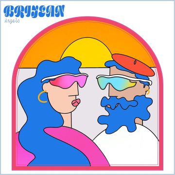 BRIJEAN - ANGELO (PINK & BLUE VINYL)