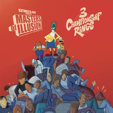 KUTMASTA KURT & KOOL KEITH & MOTION MAN - MASTERS OF ILLUSION: 3 CHAMPIONSHIP RINGS (LIMITED)