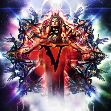 VEIL OF MAYA - MATRIARCH (PURPLE + BABY BLUE SIDE A/B W/BLACK SPLATTER VINYL)