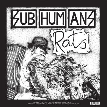 SUBHUMANS - TIME FLIES & RATS (RED VINYL)