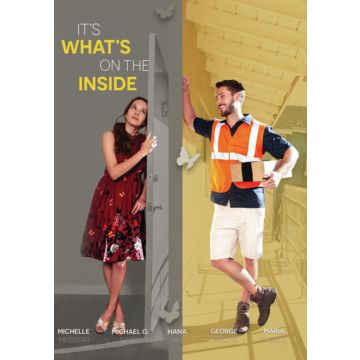 IT'S WHAT'S ON THE INSIDE