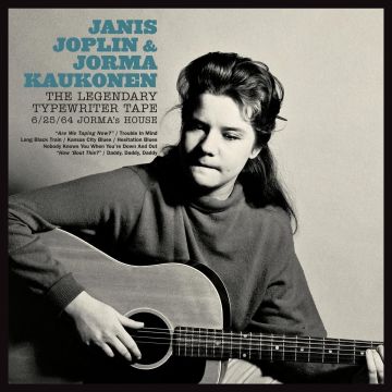 JOPLIN,JANIS & JORMA KAUKONEN - LEGENDARY TYPEWRITER TAPE: 6/25/64 JORMA’S HOUSE (RED SWIRL VINYL