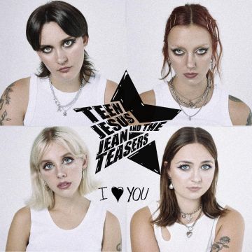 TEEN JESUS & THE JEAN TEASERS - I LOVE YOU (OPAQUE PINK VINYL)