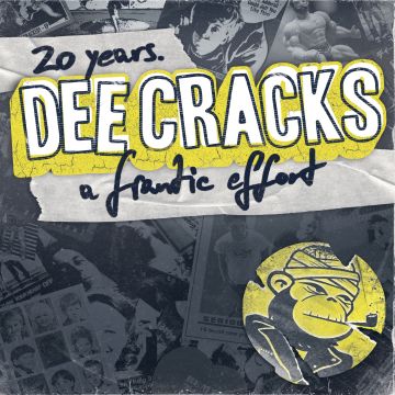DEECRACKS - 20 YEARS. A FRANTIC EFFORT (3-10INCH/MARBLED VINYL)
