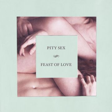 PITY SEX - FEAST OF LOVE (10 YEAR ANNIVERSARY/PINK & GREEN PINWHEEL VINYL)
