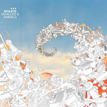 ATHLETE - VEHICLES & ANIMALS (20TH ANNIVERSARY/DELUXE ED./BLUE VINYL)