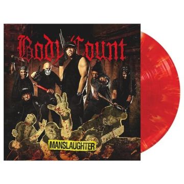 BODY COUNT - MANSLAUGHTER (CLOUDY BLOOD RED/ULTRA CLEAR VINYL)