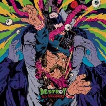 KATTNER,RYAN & BRETT MORRIS - DESTROY ALL NEIGHTBORS OST (140G/MULTICOLOR SPLATTER VINYL)