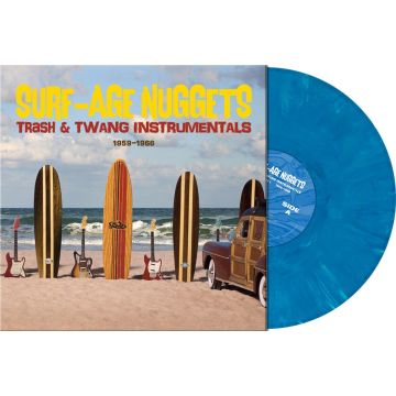VARIOUS ARTISTS - SURF-AGE NUGGETS: TRASH & TWANG INSTRUMENTALS (LAGUNA BLUE MARBLE