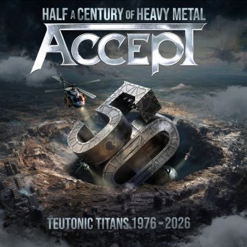 ACCEPT - TEUTONIC TITANS 1976-2026 (TURQUOISE VINYL)