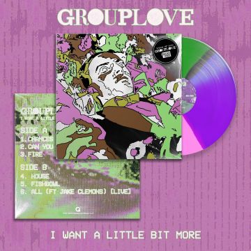 GROUPLOVE - I WANT A LITTLE BIT MORE (TRI-COLOR 10INCH)