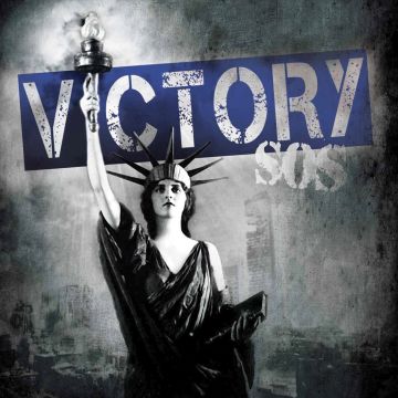 VICTORY - SOS (BLUE WITH WHITE/SILVER/BLACK SPLATTER VINYL/DL CARD/LIMITED)