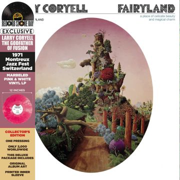 LARRY CORYELL - FAIRYLAND (MARBLED PINK & WHITE VINYL)
