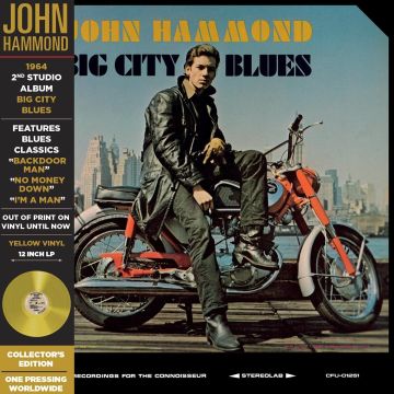 JOHN HAMMOND - BIG CITY BLUES (BLUE VINYL)