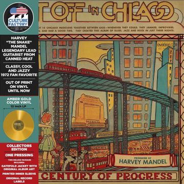 HARVEY MANDEL - GET OFF IN CHICAGO (YELLOW/GOLD VINYL)