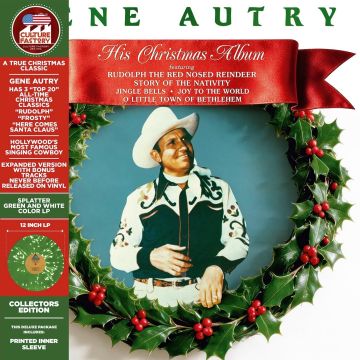GENE AUTRY - HIS CHRISTMAS ALBUM EP (DELUXE/COLOR VINYL)