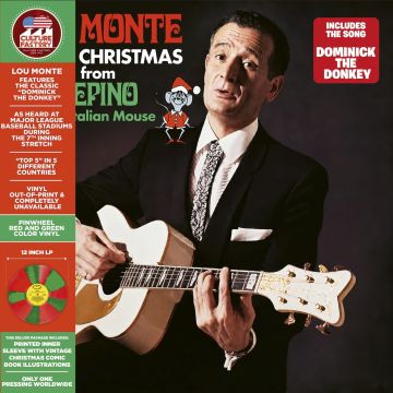 LOU MONTE - MERRY CHRISTMAS FROM PEPINO THE ITALIAN MOUSE( (DELUXE/COLOR VINY