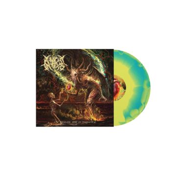 NIGHT IN TEXAS - DARKEST SIDE OF HUMANITY (COLOUR IN COLOUR GREEN WASH VINYL)
