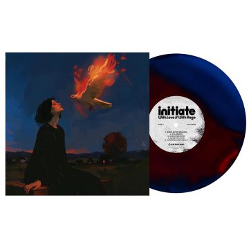 INITIATE - WITH LOVE // WITH RAGE (BLUE & RED MARBLE VINYL)
