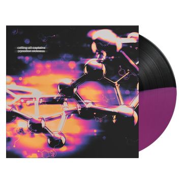 CALLING ALL CAPTAINS - (E)MOTION SICKNESS (HALF BLACK/HALF PURPLE LP)