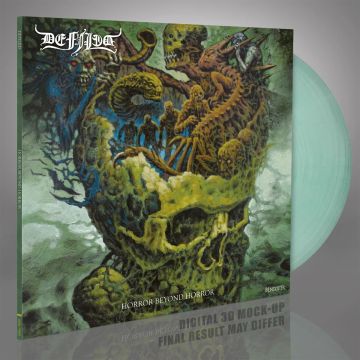 DEFILED - HORROR BEYOND HORROR (CRYSTAL CLEAR/TRANSPARENT GREEN MIXED VINYL