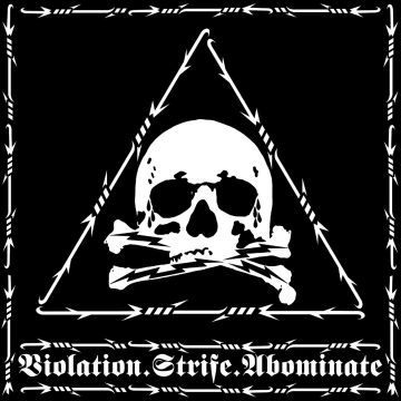 REVENGE - VIOLATION.STRIFE/ABOMINATE (SILVER & BLACK MARBLE VINYL/GATEFOLD)