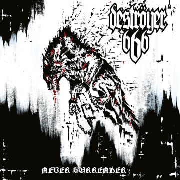 DESTROYER 666 - NEVER SURRENDER (SILVER VINYL)