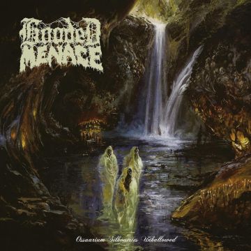 HOODED MENACE - OSSUARIUM SILHOUETTES UNHALLOWED (MOSS GREEN VINYL)