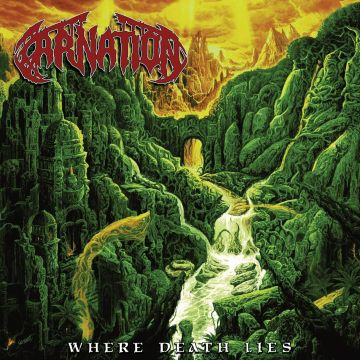 CARNATION - WHERE DEATH LIES (LTD/RED, WHITE & BLACK MARBLED VINYL)