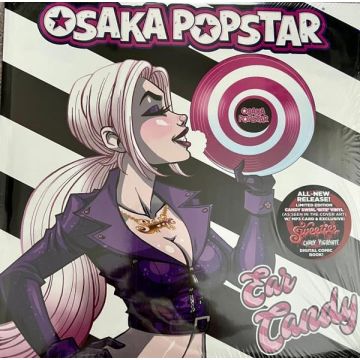 OSAKA POPSTAR - EAR CANDY (RED & WHITE SWIRL BITE VINYL)