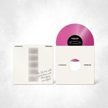 LE SSERAFIM - PUREFLOW - 2ND STUDIO ALBUM-PT.1 VINYL (HOT PINK GLITTER VINYL)