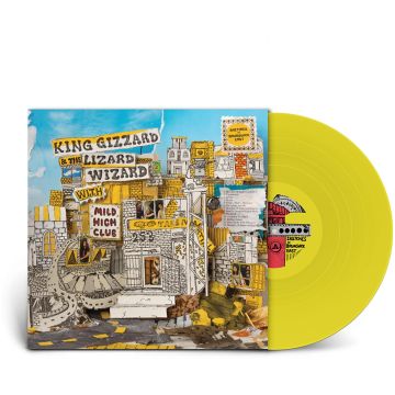 KING GIZZARD & THE LIZARD WIZARD - SKETCHES OF BRUNSWICK EAST (INJECTION MOLDED PET YELLOW VINYL)