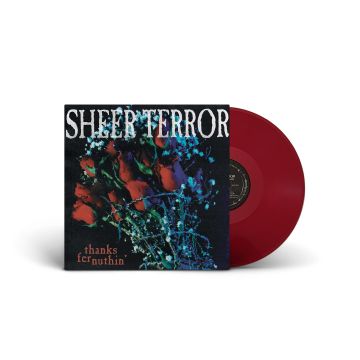 SHEER TERROR - THANKS FER NUTHIN (LIMITED EDITION/BLOOD RED SWIRL VINYL)