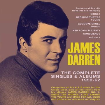 JAMES DARREN - COMPLETE SINGLES & ALBUMS 1958-62