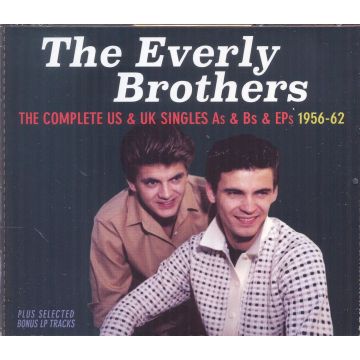 EVERLY BROTHERS - COMPLETE US & UK SINGLES: 1956-62
