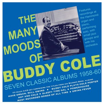 BUDDY COLE - MANY MOODS OF BUDDY COLE - SEVEN CLASSIC ALBUMS 1958-60