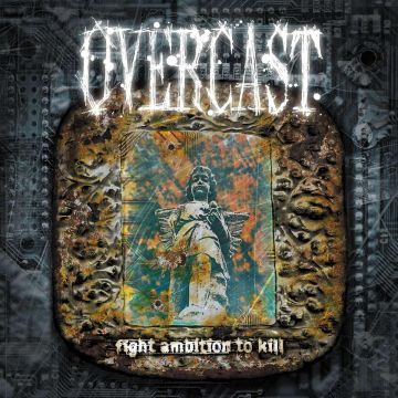 OVERCAST - FIGHT AMBITION TO KILL (MINT/BABY BLUE SPLATTER VINYL)